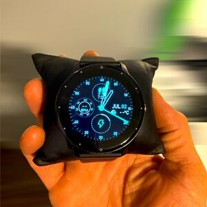 Smartwatch with Black Band
